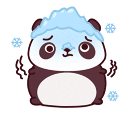 Malwynn Panda Bear Lovely Sticker Set sticker #4950849