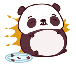 Malwynn Panda Bear Lovely Sticker Set sticker #4950851