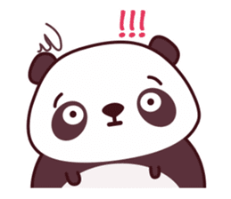 Malwynn Panda Bear Lovely Sticker Set sticker #4950859