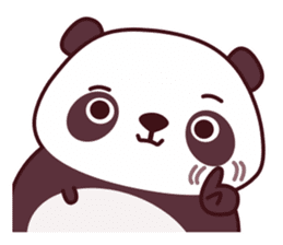 Malwynn Panda Bear Lovely Sticker Set sticker #4950862