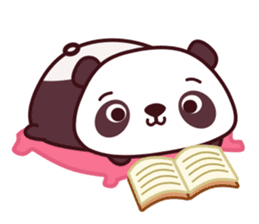 Malwynn Panda Bear Lovely Sticker Set sticker #4950870
