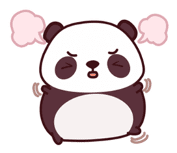Malwynn Panda Bear Lovely Sticker Set sticker #4950874