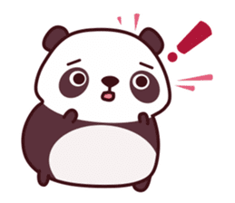Malwynn Panda Bear Lovely Sticker Set sticker #4950875