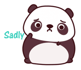 Malwynn Panda Bear Lovely Sticker Set sticker #4950876
