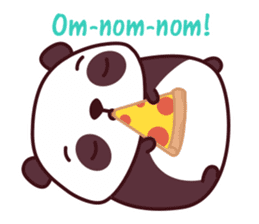 Malwynn Panda Bear Lovely Sticker Set sticker #4950879