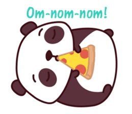 Malwynn Panda Bear Lovely Sticker Set sticker #4950879