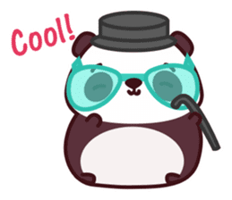 Malwynn Panda Bear Lovely Sticker Set sticker #4950881