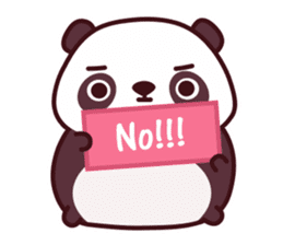 Malwynn Panda Bear Lovely Sticker Set sticker #4950884