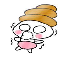 Colorful Loose Cute Bread Corone chan!! sticker #4951166