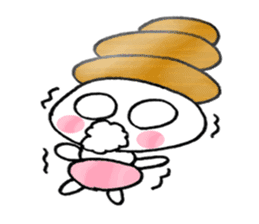 Colorful Loose Cute Bread Corone chan!! sticker #4951166