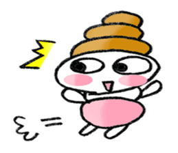 Colorful Loose Cute Bread Corone chan!! sticker #4951172