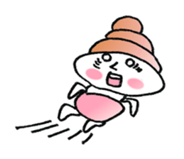 Colorful Loose Cute Bread Corone chan!! sticker #4951175