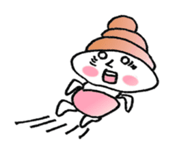 Colorful Loose Cute Bread Corone chan!! sticker #4951175