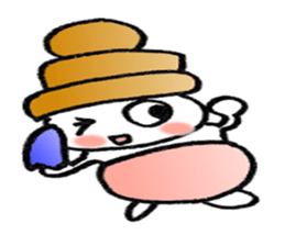 Colorful Loose Cute Bread Corone chan!! sticker #4951183