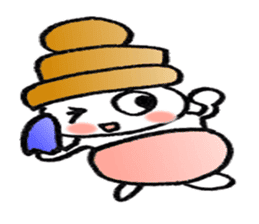 Colorful Loose Cute Bread Corone chan!! sticker #4951183