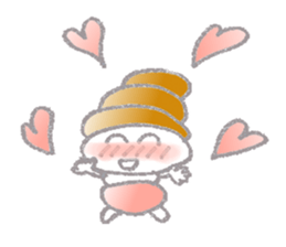 Colorful Loose Cute Bread Corone chan!! sticker #4951192