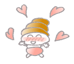 Colorful Loose Cute Bread Corone chan!! sticker #4951192