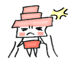 Colorful Loose Cute Bread Corone chan!! sticker #4951194