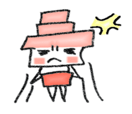 Colorful Loose Cute Bread Corone chan!! sticker #4951194