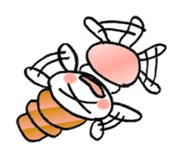 Colorful Loose Cute Bread Corone chan!! sticker #4951196