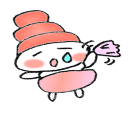 Colorful Loose Cute Bread Corone chan!! sticker #4951198