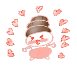 Colorful Loose Cute Bread Corone chan!! sticker #4951201