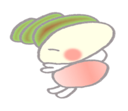 Colorful Loose Cute Bread Corone chan!! sticker #4951203