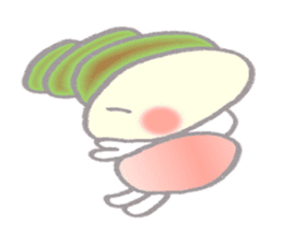 Colorful Loose Cute Bread Corone chan!! sticker #4951203