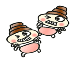 Colorful Loose Cute Bread Corone chan!! sticker #4951204