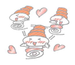 Colorful Loose Cute Bread Corone chan!! sticker #4951205