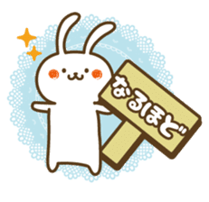 rabbit day sticker #4951435