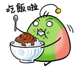 Sugar alien Menhou sticker #4951485