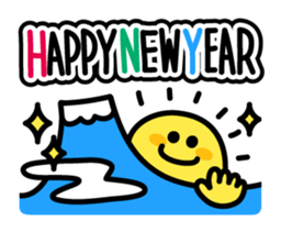 Face that can be used in Winter&New Year sticker #4951527