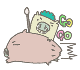 CUBUU-1- sticker #4951785