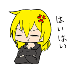 Responses Scornful Eyes Girl sticker #4951807