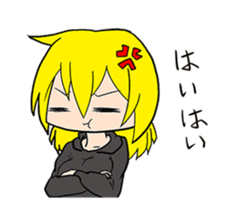 Responses Scornful Eyes Girl sticker #4951807