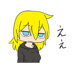 Responses Scornful Eyes Girl sticker #4951811