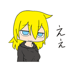 Responses Scornful Eyes Girl sticker #4951811