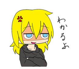 Responses Scornful Eyes Girl sticker #4951822