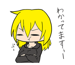 Responses Scornful Eyes Girl sticker #4951825