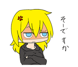 Responses Scornful Eyes Girl sticker #4951827