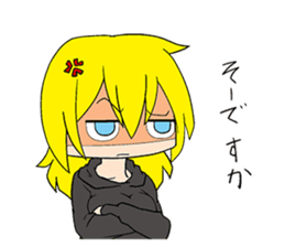 Responses Scornful Eyes Girl sticker #4951827