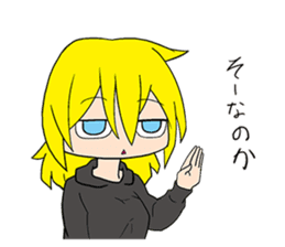 Responses Scornful Eyes Girl sticker #4951829