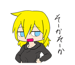 Responses Scornful Eyes Girl sticker #4951830