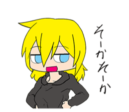 Responses Scornful Eyes Girl sticker #4951830