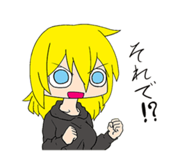 Responses Scornful Eyes Girl sticker #4951831