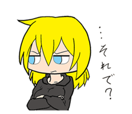 Responses Scornful Eyes Girl sticker #4951833