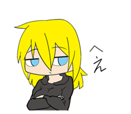 Responses Scornful Eyes Girl sticker #4951836