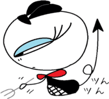 My cute devil's jealousy sticker #4952110