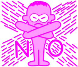 Funky Pinky sticker #4952543